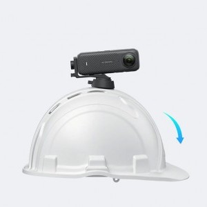 Hard Hat Camera Mount Base Insta 360-8