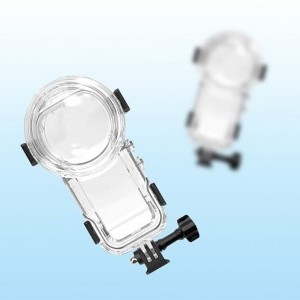 Puluz 60m Vízálló Merülő Tok Insta360 X5-hoz (Átlátszó)-5