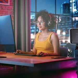 Neewer BP66 két LED lámpa szett szűrőkkel és állványokkal-4