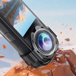 Insta360 X5 Puluz Snap-on optikai edzett üveg lencsevédő borítás (Átlátszó)-2