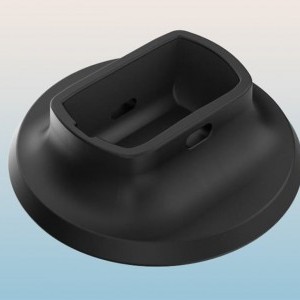 PULUZ szilikon dokkolóasztali ragasztós talp tartó (fekete) az Insta360 X5-hoz-2