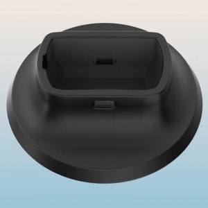 PULUZ szilikon dokkolóasztali ragasztós talp tartó (fekete) az Insta360 X5-hoz-5