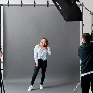 Neewer SC320 lighting C-állvány 128 cm-es alumínium lámpatartó állvány-3