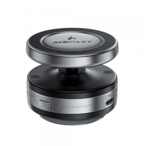 Acefast Autós tartó vezeték nélküli töltéssel (E29) műszerfalra, erős mágnesekkel, 110mAh - Fém szürke-3