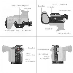 Smallrig 5587 Cage for Sony FX2-2