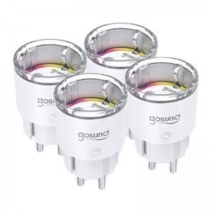 ZigBee Gosund EP2-Z intelligens aljzat (4 darabos csomag) 10A