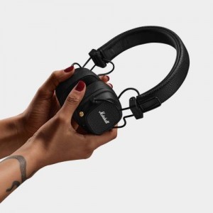Marshall Major V Bluetooth Vezeték nélküli On-Ear Fejhallgató Fekete-2