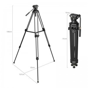 Smallrig 5111 AD-80S Heavy-Duty Tripod Kit-3