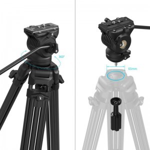 Smallrig 5440 AD14 Heavy-Duty Aluminium Alloy Tripod-3