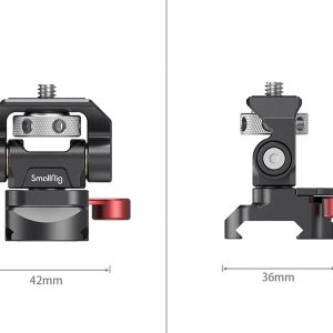 SmallRig 2906 forgó és billenő monitor rögzitő adapter (nato-mount)-1