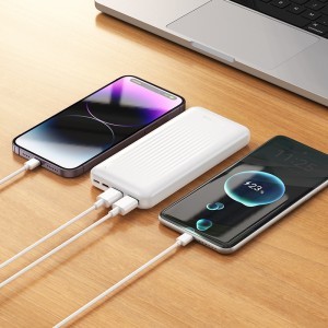 Borofone Power Bank 10000mAh BJ78 Clever - 2xUSB - fekete-3