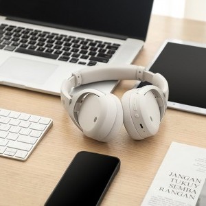 Edifier W830NB bluetooth fejhallgató (fehér)-1