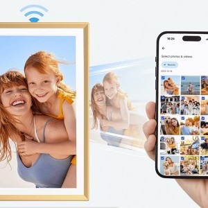 Arzopa D14 Arany digitális képkeret-3