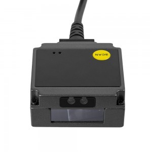 USB Vezetékes 1D mini vonalkódolvasó, QR kód olvasó beépíthető modul YHD-M200L lézeres-11