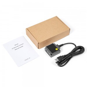 USB Vezetékes 1D mini vonalkódolvasó, QR kód olvasó beépíthető modul YHD-M200L lézeres-8