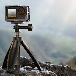 Telesin új ultrakönnyű fém tok DJI Action 5 Pro készülékhez-1