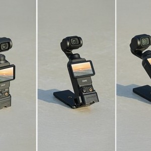 Mágneses tartó adapter Sunnylife 761V3 OP 3-hoz (Fekete),-2