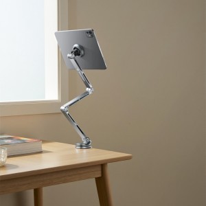 Wozinsky WTY0YS1 mágneses tartó, 360°-ban forgatható, szilárd, telefonhoz és tablethez - szürke-6