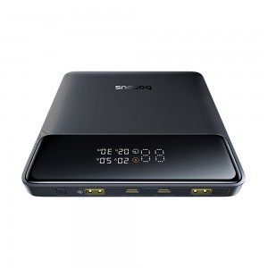 Baseus Blade H1 20000mAh 100W Powerbank kijelzővel - Fekete-15