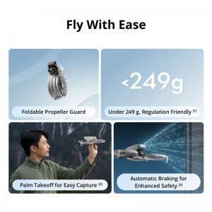 DJI Flip Fly More Combo drón (DJI RC 2) (KIRAKATI PÉLDÁNY)-6