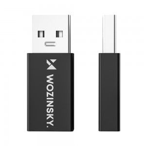 Wozinsky WAAC-01 USB-A - USB-C OTG Adapter - Fekete-6