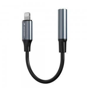 Wozinsky WALJ-01 Lightning adapter - 3.5mm mini jack - black-8