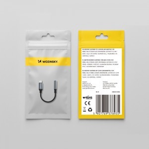 Wozinsky WALJ-01 Lightning adapter - 3.5mm mini jack - black-10
