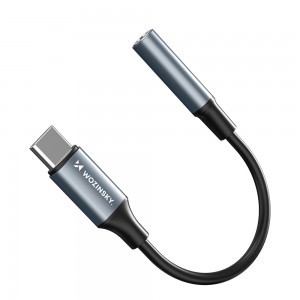 Wozinsky WACM-01 USB-C Adapter - 3.5mm Mini Jack - Fekete-7
