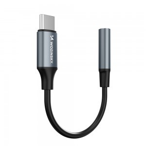 Wozinsky WACM-01 USB-C Adapter - 3.5mm Mini Jack - Fekete-5