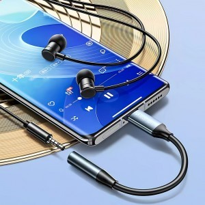 Wozinsky WACM-01 USB-C Adapter - 3.5mm Mini Jack - Fekete-2