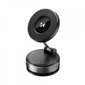 Wozinsky WUSM-01 mágneses autós telefontartó műszerfalra/szélvédőre - fekete