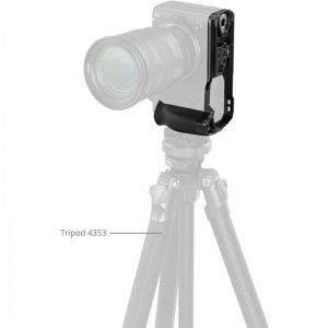 Smallrig 5466 L-Shaped Mount Plate with Silicone Handle for Nikon ZR-4