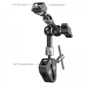 Smallrig 5310 Magic Arm with Crab-Shaped Clamp 17cm-3