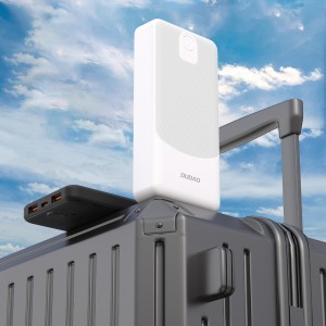 Powerbank Dudao K10 10000mAh 2.4A 2 x USB-A - fekete-3