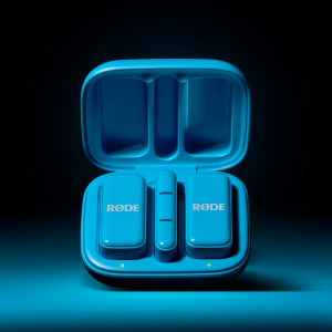 RØDE Wireless Micro-C két csatornás kompakt vezeték nélküli mikrofon (USB-C), kék-3