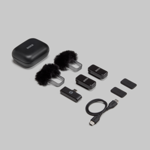 RØDE Wireless Micro-C két csatornás kompakt vezeték nélküli mikrofon (USB-C), kék-5