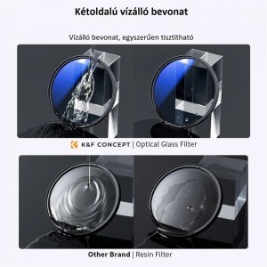K and F Concept K&F Concept Professzionális szűrő szett + szűrőtartó tok (UV+CPL+ND4) 67mm-2