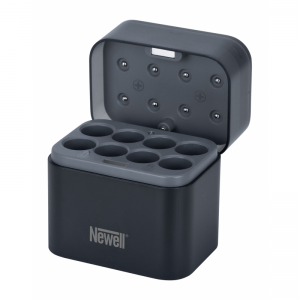 Newell nyolccsatornás töltő AA (R6) újratölthető akkumulátorokhoz