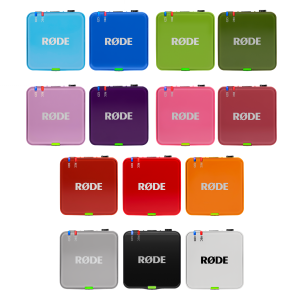 RØDE Wireless GO GEN3 két csatornás vezeték nélküli mikrofon rendszer, narancssárga-6