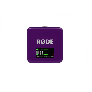 RØDE Wireless GO GEN3 két csatornás vezeték nélküli mikrofon rendszer, lila-1