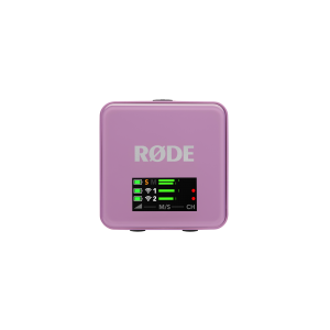 RØDE Wireless GO GEN3 két csatornás vezeték nélküli mikrofon rendszer, halványlila-8
