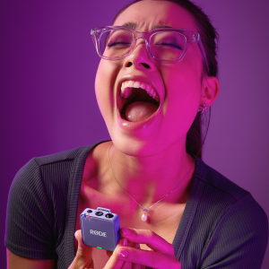 RØDE Wireless GO GEN3 két csatornás vezeték nélküli mikrofon rendszer, halványlila-4