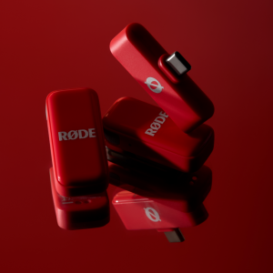 RØDE Wireless Micro-C két csatornás kompakt vezeték nélküli mikrofon (USB-C), piros-9