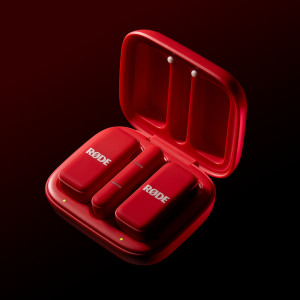 RØDE Wireless Micro-C két csatornás kompakt vezeték nélküli mikrofon (USB-C), piros-1