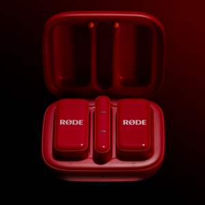 RØDE Wireless Micro-C két csatornás kompakt vezeték nélküli mikrofon (USB-C), piros-2