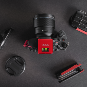 RØDE Wireless GO GEN3 két csatornás vezeték nélküli mikrofon rendszer, piros-2