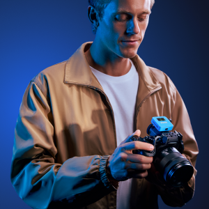 RØDE Wireless GO GEN3 két csatornás vezeték nélküli mikrofon rendszer, kék-3