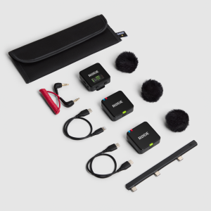 RØDE Wireless GO GEN3 két csatornás vezeték nélküli mikrofon rendszer, zöld-3