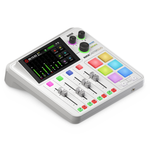RØDECaster Duo podcast és audio produkciós keverő, fehér