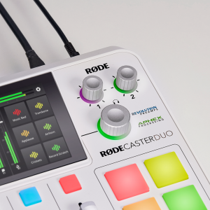 RØDECaster Duo podcast és audio produkciós keverő, fehér-9